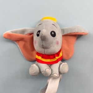 Disney Wishable Dumbo Plush Toy with Orange and Yellow Accents
